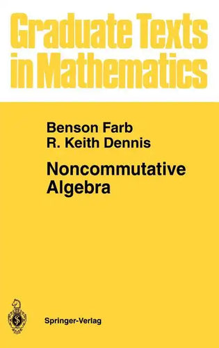 Noncommutative Algebra - Hardcover