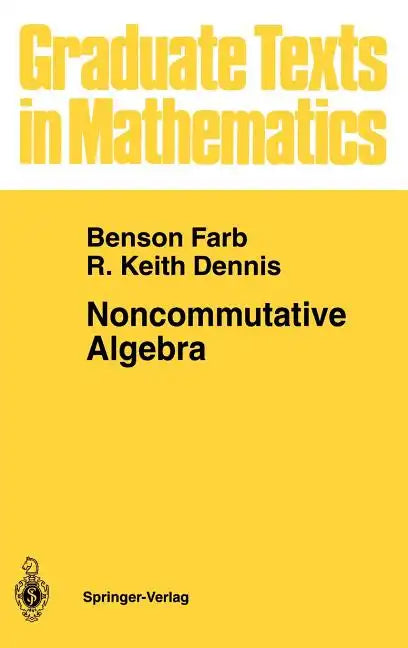 Noncommutative Algebra - Hardcover