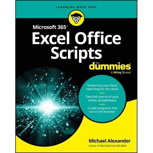 Microsoft 365 Excel Office Scripts for Dummies - Paperback