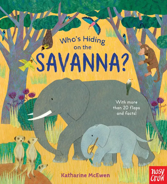 Who's Hiding on the Savanna? - Board Book