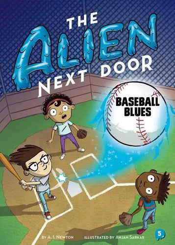 The Alien Next Door 5: Baseball Blues - Paperback