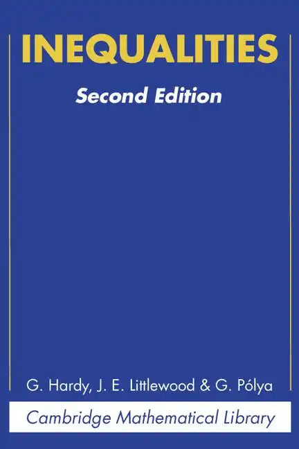 Inequalities - Paperback