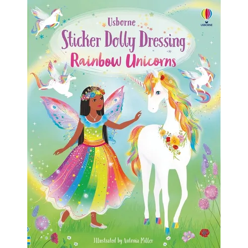 Sticker Dolly Dressing Rainbow Unicorns - Paperback