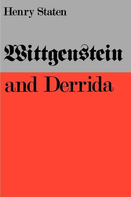 Wittgenstein and Derrida - Paperback