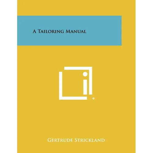 A Tailoring Manual - Paperback