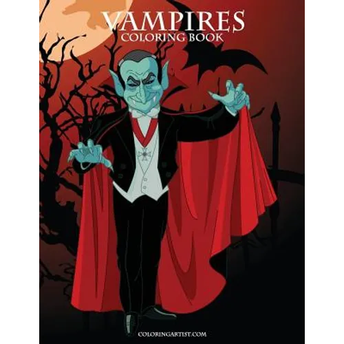 Vampires Coloring Book 1 - Paperback