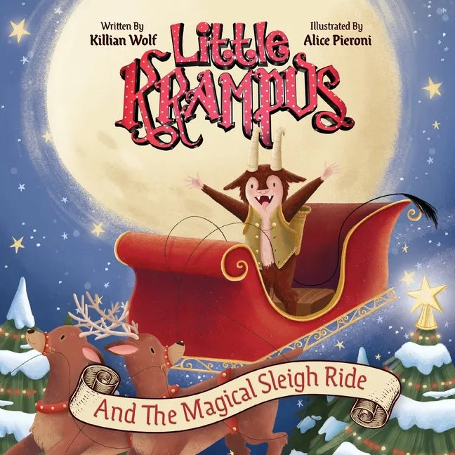 Little Krampus and the Magical Sleigh Ride - Paperback
