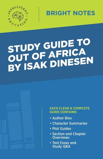 Study Guide to Out of Africa by Isak Dinesen - Paperback