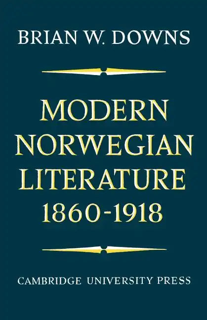 Modern Norwegian Literature 1860-1918 - Paperback