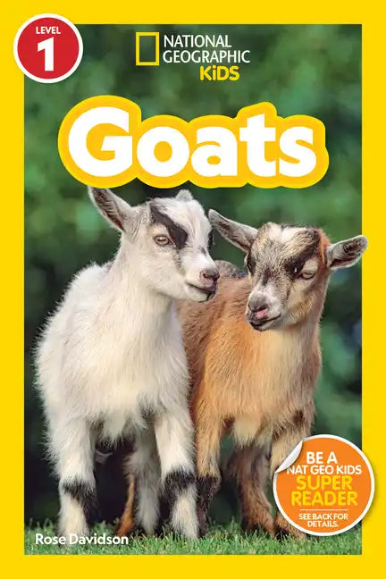 Goats (National Geographic Kids Readers, Level 1) - Paperback