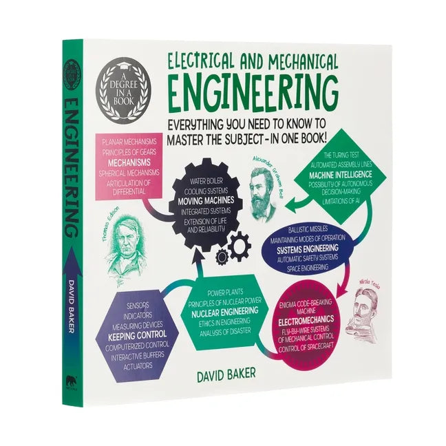 A Degree in a Book: Electrical and Mechanical Engineering: Everything You Need to Know to Master the Subject - In One Book! - Paperback