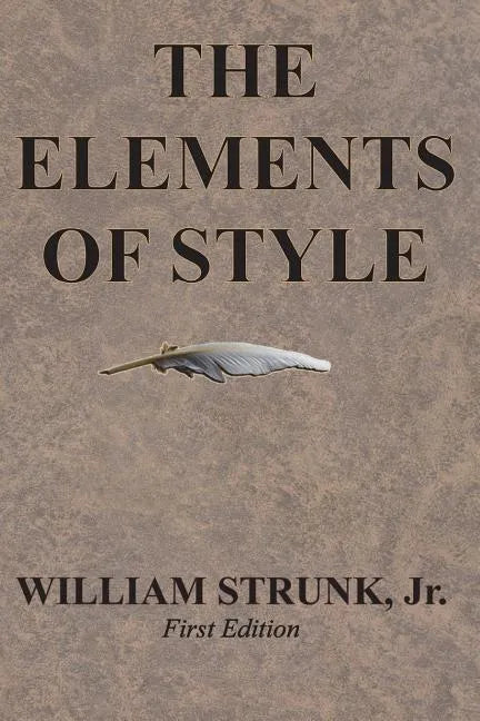 The Elements of Style - Paperback