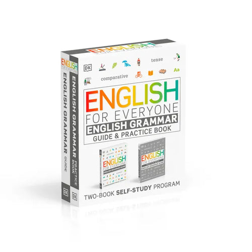 English for Everyone English Grammar Guide and Practice Book Grammar Box Set - Paperback