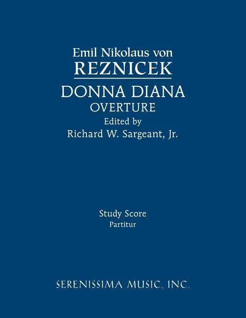 Donna Diana Overture: Study score - Paperback