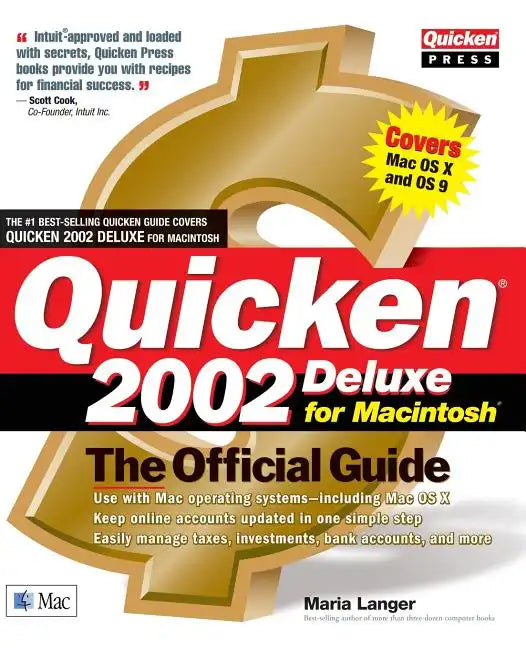 Quicken 2002 Deluxe for Macintosh: The Official Guide - Paperback