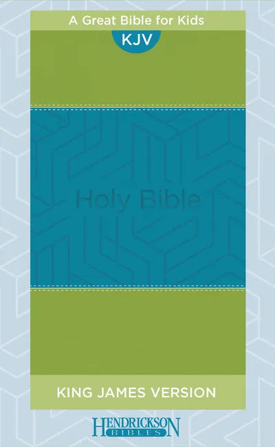 KJV Kids Bible (Flexisoft, Blue/Green, Red Letter) - Imitation Leather