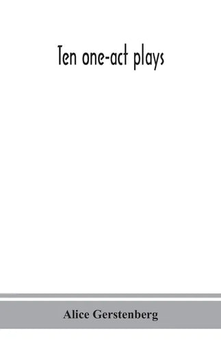 Ten one-act plays - Paperback