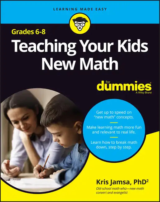 Teaching Your Kids New Math, 6-8 for Dummies - Paperback