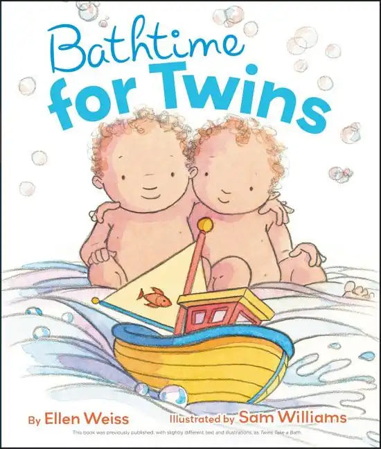 Bathtime for Twins - Board Book