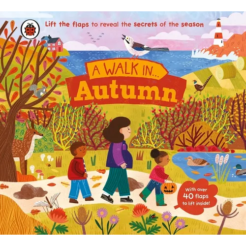 A Walk in Autumn: Lift the Flaps to Reveal the Secrets of the Season - Board Book