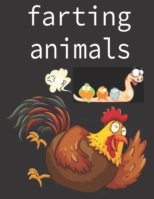Farting animals: Funny Farting Animals Coloring Book. - Paperback