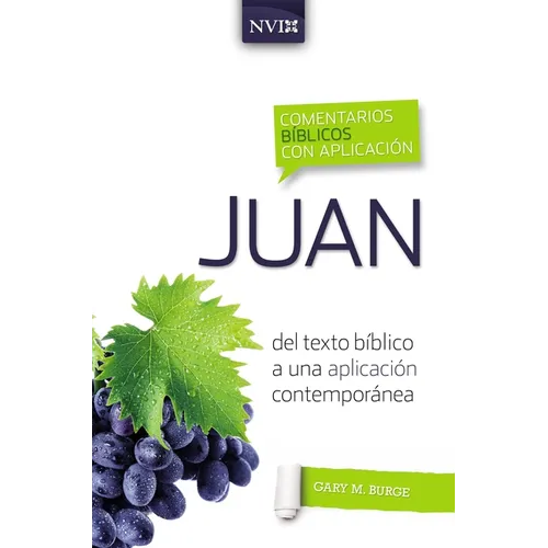 Comentario B兊lico Con Aplicaci NVI Juan: del Texto B兊lico a Una Aplicaci Contempor疣ea - Paperback
