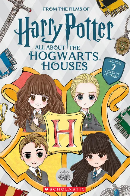 All about the Hogwarts Houses (Harry Potter) - Paperback