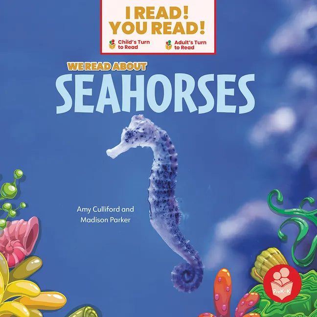 We Read about Seahorses - Paperback