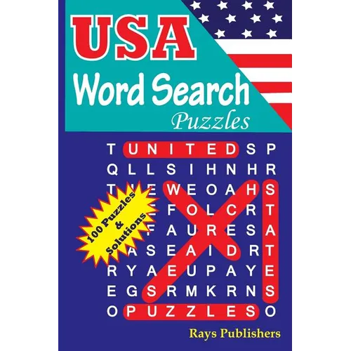 USA Word Search Puzzles - Paperback