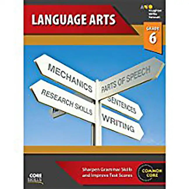 Core Skills Language Arts Workbook Grade 6 - Paperback