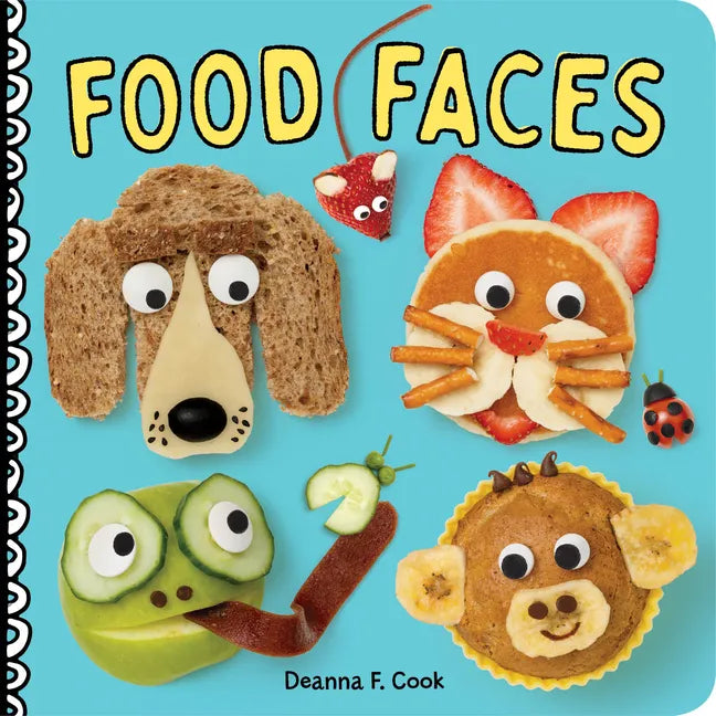 Food Faces: A Board Book - Board Book