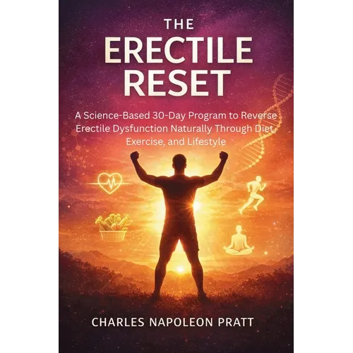The Erectile Reset: A Science-Based 30-Day Program to Reverse Erectile Dysfunction Naturally Through Diet, Exercise, and Lifestyle - Paperback