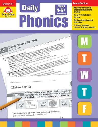 Daily Phonics, Grade 4 - 6 + Teacher Edition - Paperback