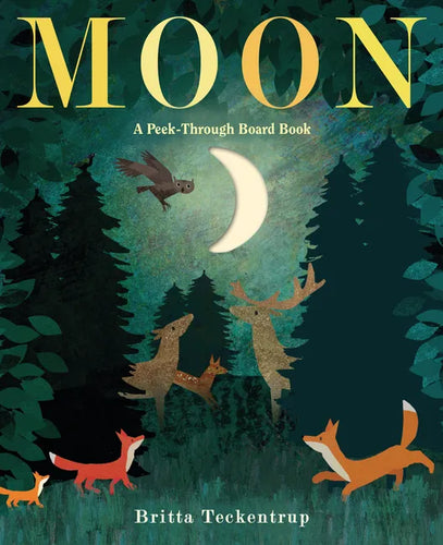 Moon: A Peek-Through Board Book - Board Book