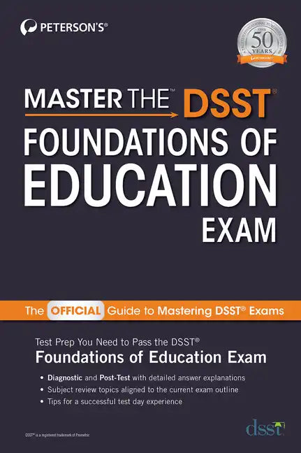Master the Dsst Foundations of Education Exam - Paperback