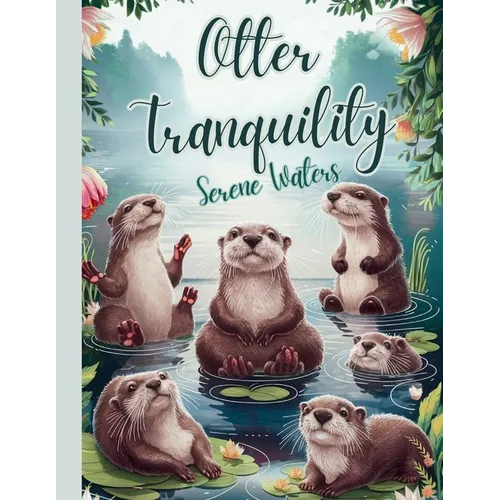 Otter Tranquility: otter coloring book for adults - Paperback