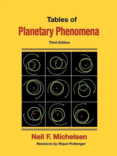 Tables of Planetary Phenomena - Paperback