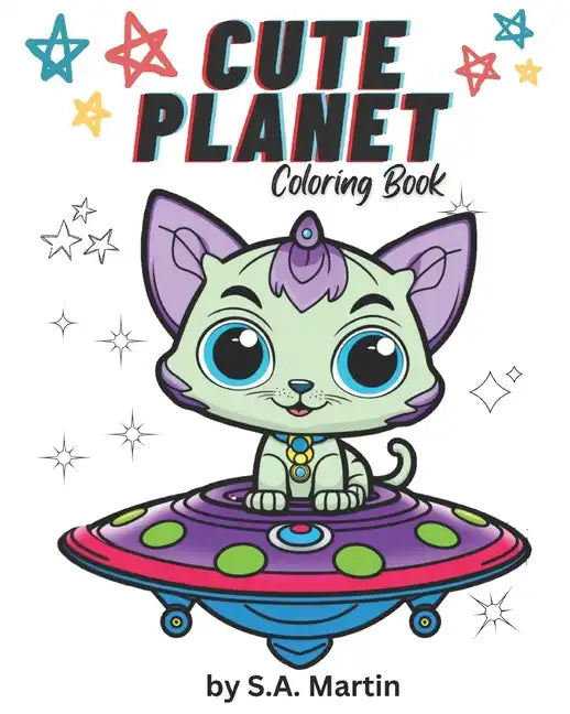 Cute Planet Coloring Book: Animals on the Move - Paperback