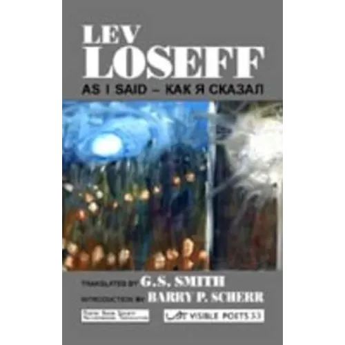 As I Said: Selected Poems - Paperback