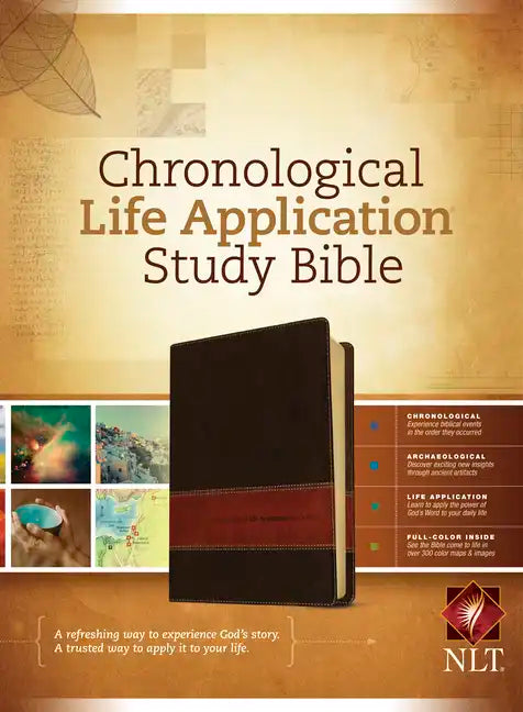 Chronological Life Application Study Bible-NLT - Imitation Leather