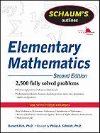 Schaum's Outline of Review of Elementary Mathematics, 2nd Edition - Paperback