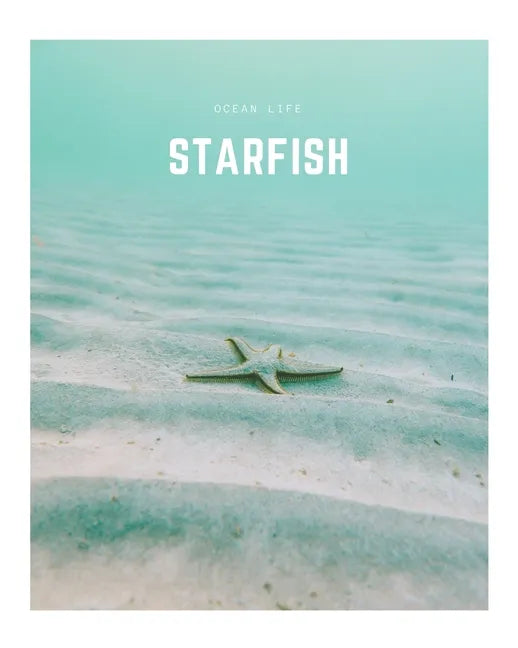 Starfish: A Decorative Book │ Perfect for Stacking on Coffee Tables & Bookshelves │ Customized Interior Design & Home Decor - Paperback