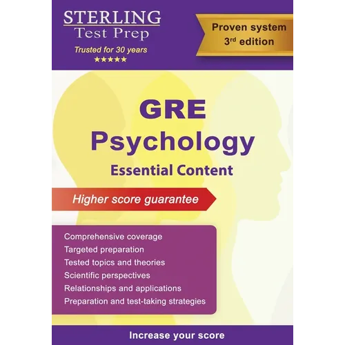 GRE Psychology: Comprehensive Review for GRE Psychology Subject Test - Paperback