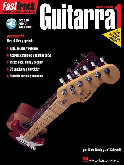 Fasttrack Guitar Method - Spanish Edition - Level 1: Fasttrack Guitarra 1 - Paperback