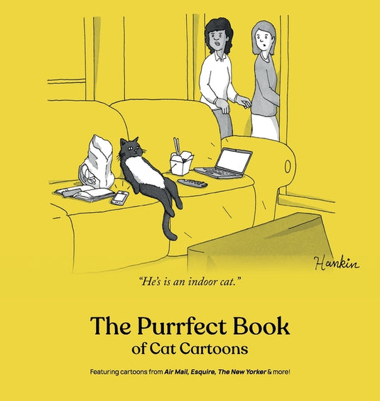 The Purrfect Book of Cat Cartoons - Hardcover