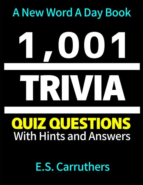 1,001 Trivia Questions and Answers: Trivia Quiz Book - Paperback