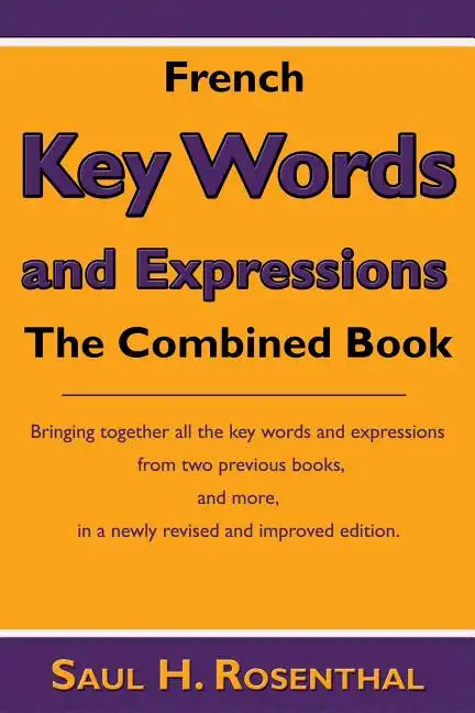 French Key Words and Expressions: The Combined Book - Paperback
