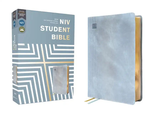 Niv, Student Bible, Leathersoft, Teal, Comfort Print - Imitation Leather