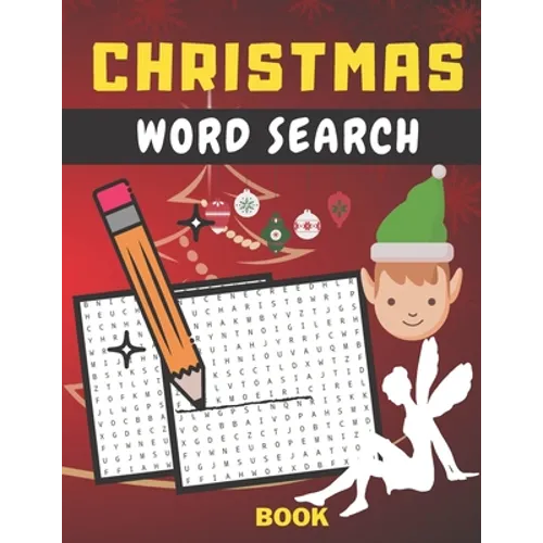 Christmas Word Search Book: Gifts For Kids, For Fun On Holiday - Paperback