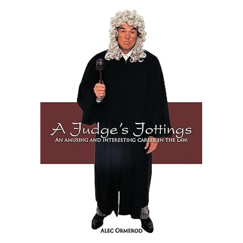 A Judge's Jottings - Paperback